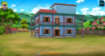 Indian Village Background - Village House Background - High Quality PSD Background
