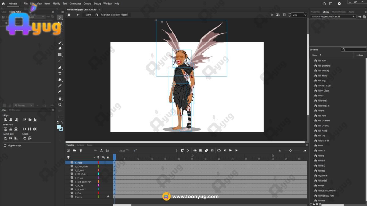 Narkeshi "Rigged and Animated" Character - Image 5