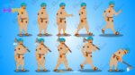 20+ Royal Time Indian Village Rigged and Animated Characters - Royal Period - Image 17