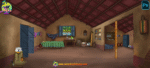 Indian Village Background - Inside Poor Room -Poor Bedroom - Cartoon Background