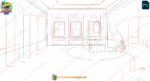 King’s Bedroom Inside (Rajmahal) High Quality PSD Background - Image 2