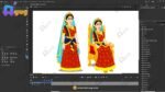 Rani (queen) Rigged and Animated Character - Royal Period - Image 4