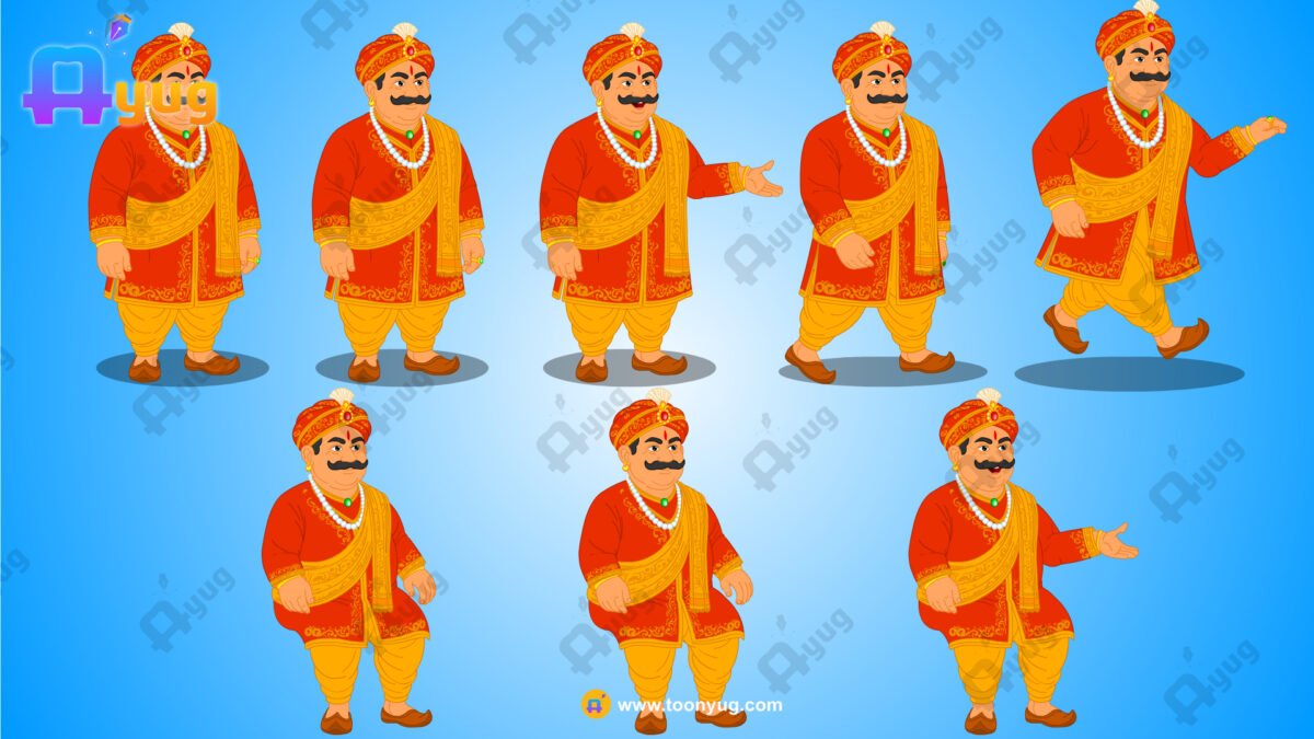 Seth Rigged and Animated Character - Royal Period - Image 2