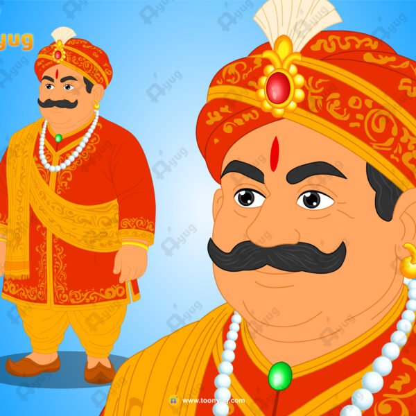 Seth Rigged and Animated Character - Royal Period