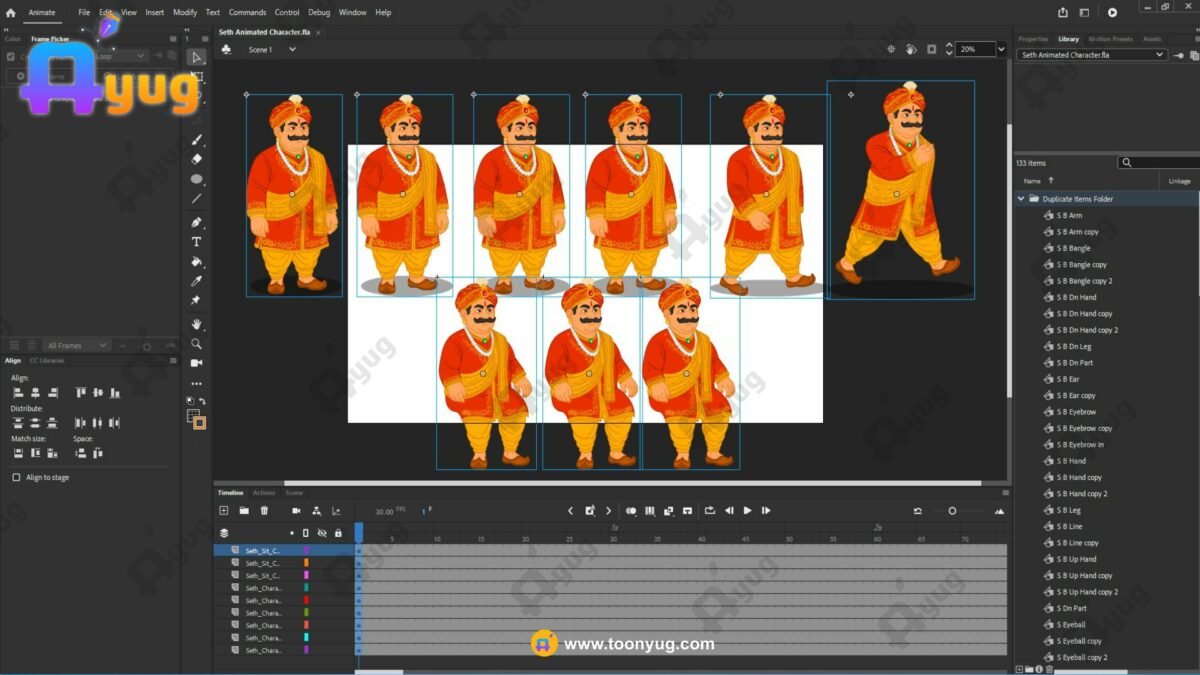 Seth Rigged and Animated Character - Royal Period - Image 3
