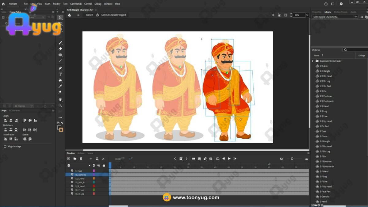Seth Rigged and Animated Character - Royal Period - Image 6