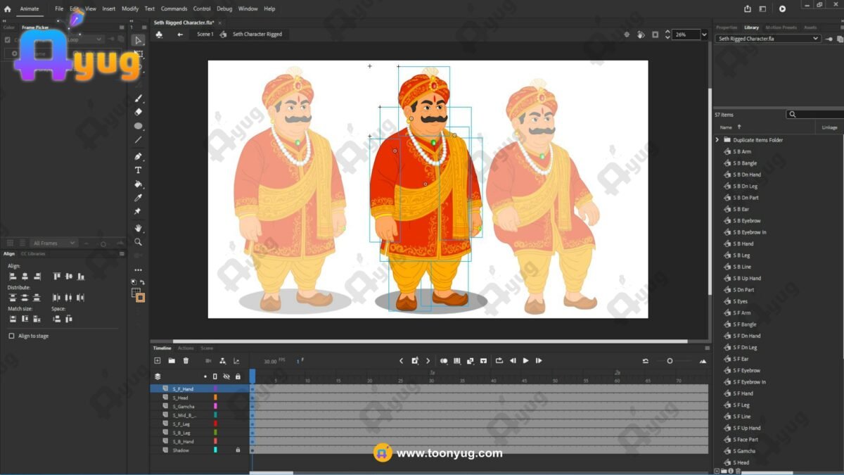 Seth Rigged and Animated Character - Royal Period - Image 5