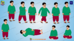 Indian Village Man Motu Animated Human Character