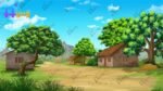 Village and Back Mountain - PSD Background