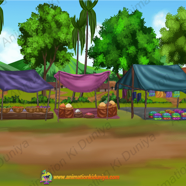 Village Market and Back Mountain – PSD Background