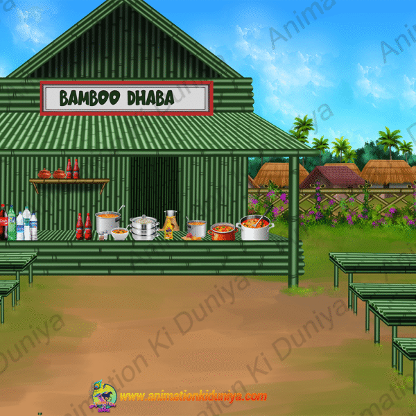 Bamboo Dhaba ( बांस ढाबा ) ( Shop) PSD High Quality Background
