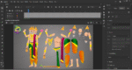Brahma Dev Cartoon Character “PSD and Animated” - Image 2