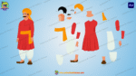 Mantri Rigged and Animated Character – Royal Period - Image 2