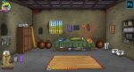 Indian Village Background - Inside Poor Room -Poor Bedroom - Cartoon Background