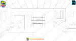Indian Village Background - Inside Poor Room -Poor Bedroom - Cartoon Background - Image 2