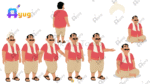 10+ King Family + 16 Village Man And Woman Pack Animated Human Character Bundle - Image 3