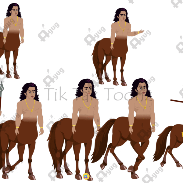 Indian Human Horse (Half man Half Horse) Animated Human Character