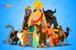 13 Krishn Series Rigged Raksash Characters Bundle - Krishn Series Characters