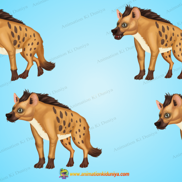 Hyna ( लकड़बग्घा lakadabaggha ) Cartoon Character
