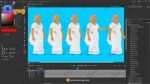 Old Woman Rigged and Animated Character - Royal Period - Image 3