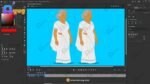 Old Woman Rigged and Animated Character - Royal Period - Image 4