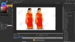 Red Saree Woman Rigged and Animated Character - Royal Period - Image 4