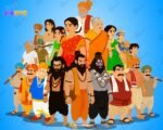 20+ Royal Time Indian Village Rigged and Animated Characters - Royal Period