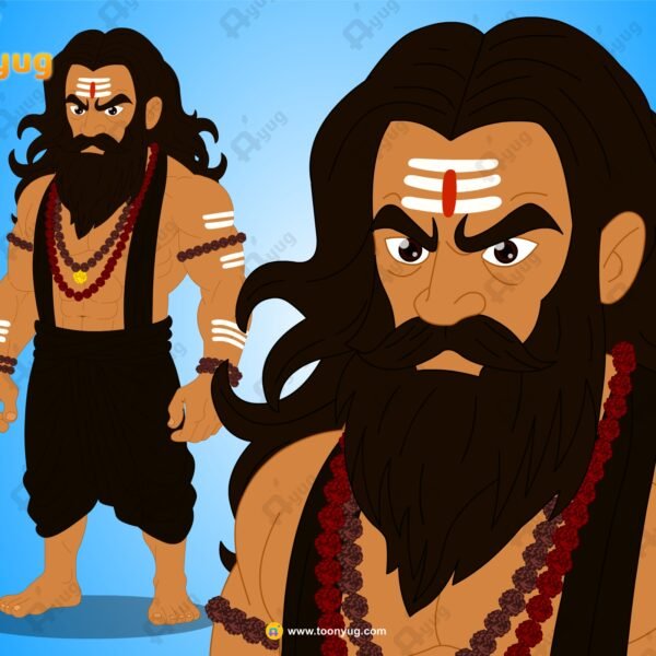 Tantrik Rigged and Animated Character - Royal Period