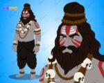 Evil Tantrik Rigged and Animated Character - Royal Period
