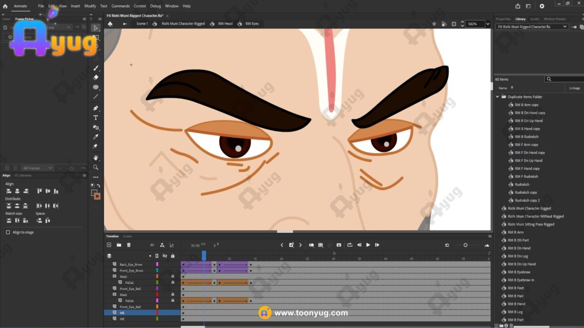 Fit Rishi Muni Rigged and Animated Character - Royal Period - Image 8