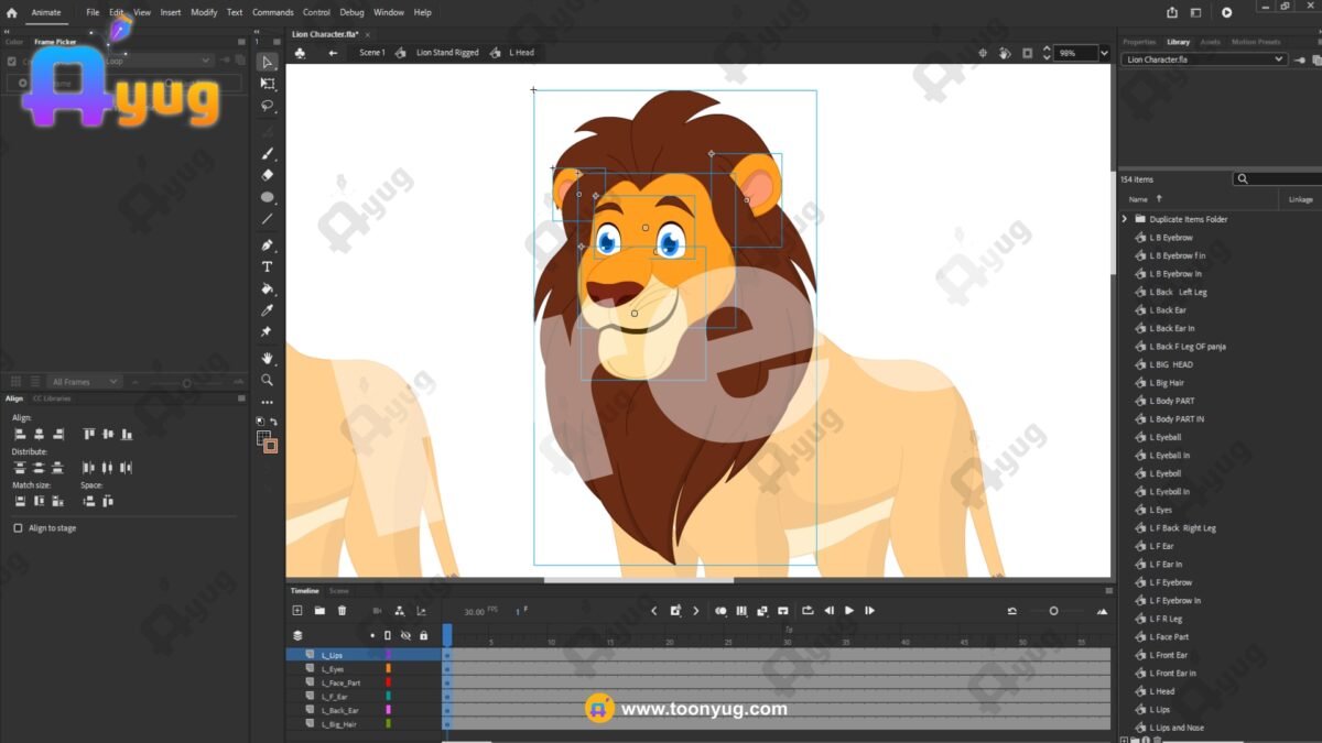 Lion Animated Character - Image 4