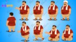 Modan Lal (Halwai Wala) Rigged and Animated Character - Royal Period - Image 2