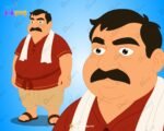 Modan Lal (Halwai Wala) Rigged and Animated Character - Royal Period