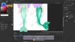 Female Mermaid Character Animated Character - Water Creature - Image 8