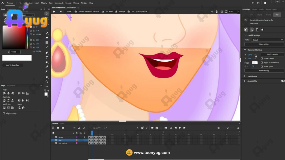 Female Mermaid Character Animated Character - Water Creature - Image 12