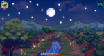 Village Sky Intro Scene Animated Background Video - Image 6
