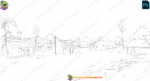 Indian Village Background ( Day To Night Scycle Background ) - Image 2