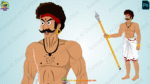 26+ Animated Characters Bundle Indian New Village Cartoon Character - Image 21