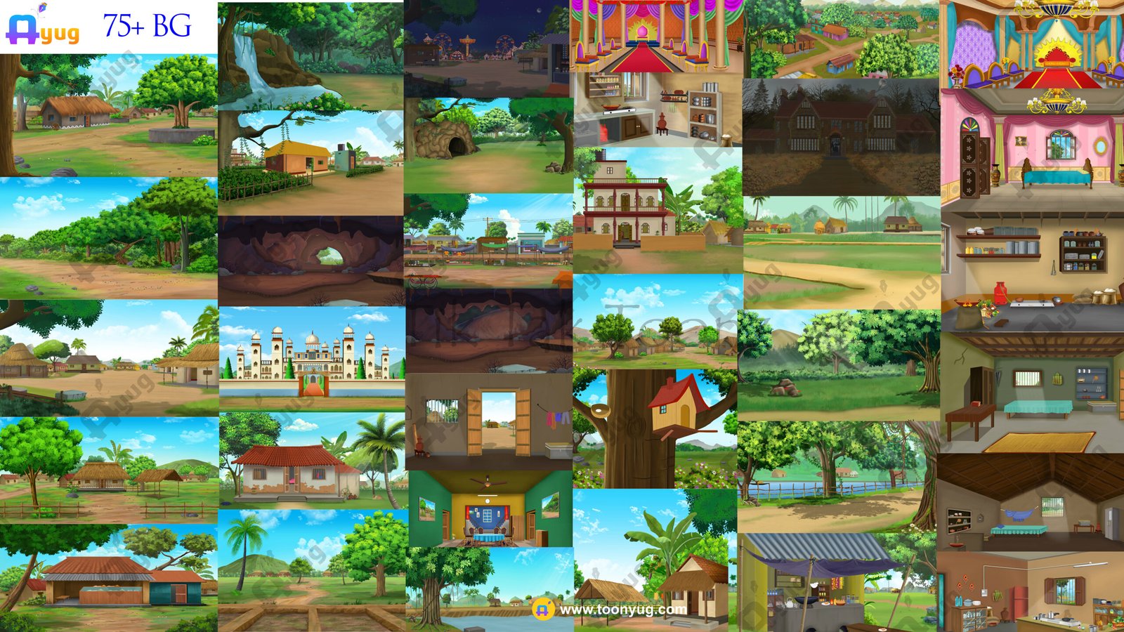 PSD-Background-Bundle-Thumbnail 75+ Indian Villages 8k Backgrounds JPG Bundle Pack For Mobile Users - Image 1