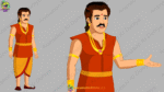 Indian New King (Rajkumar ) Animated Human Character - Image 2